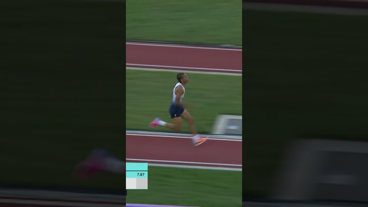 Daniele Leonardo Inzoli leaps to 7.97m long jump gold in Eugene #WorldAthleticsU20