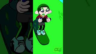 Aaron ink boarding (Splatoon animation) #2danimation #animation #splatoon #splatoonanimation