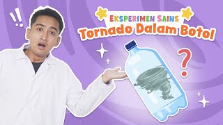 Tornado dalam Botol | Eksperimen Sains | Buat Tornado Mini Sendiri | Aktivitas Anak di Rumah