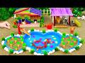 Building a Miniature Animal Farm | Cow Pig Chicken Barnyard Diorama