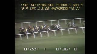 1986 12 14 Gran Premio Joaquin S de Anchorena G 1 1986   IERON  - HSI