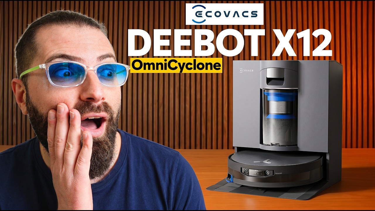 Ecovacs X12 OMNICYCLONE il nuovo punto di riferimento dei robot lavapavimenti?