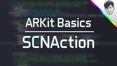 ARKit Tutorial - AR & SCNActions - Rotation, Opacity, and Moving - Easy Basics