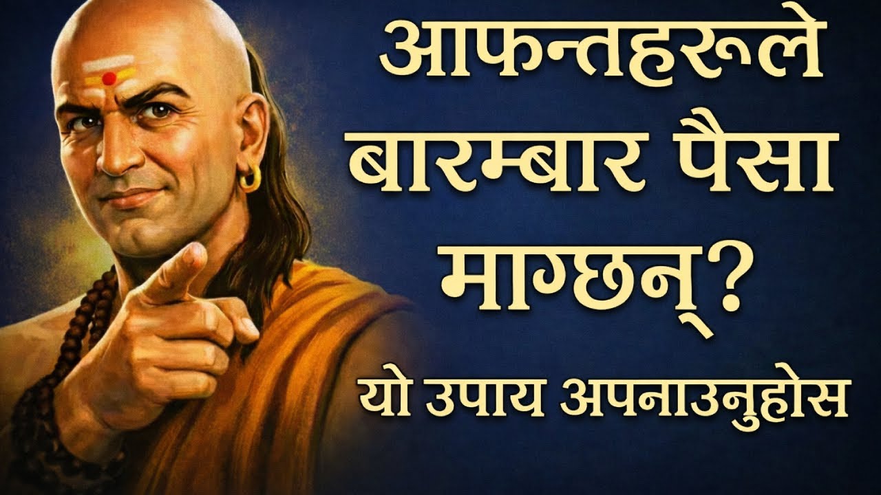 अब उधारमा फसिँदैनौ: चाणक्यका ५ सिकाइ | Acharya Chanakya Niti on Family Loans