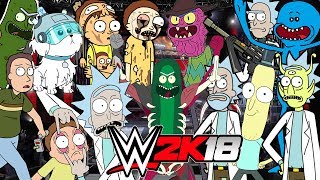 RICK AND MORTY | Royal Rumble WWE 2K18 screenshot 5