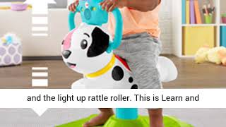 Fisher Price Bounce and Spin Puppy Learn and Play VIDEO 2019 screenshot 5