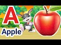 ABC Phonic Song - Toddler Learning Video Songs | A for Apple | Learn Phonics Sounds of Alphabet