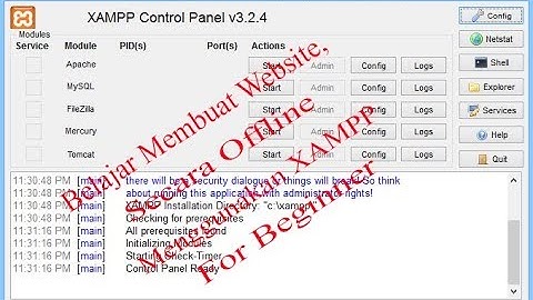 Belajar Membuat Website Offline Menggunakan XAMPP