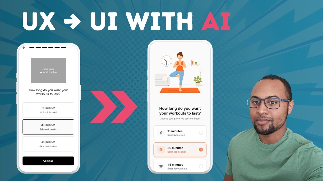 Designing An App Onboarding Flow With AI (Part 2) - YouTube