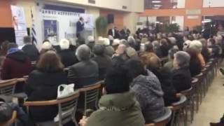 ΚΥΡΙΑΚΟΣ ΒΕΛΟΠΟΥΛΟΣ ΕΛΛΗΝΙΚΗ ΛΥΣΗ ΑΣΠΡΟΠΥΡΓΟΣ 20/01/2017