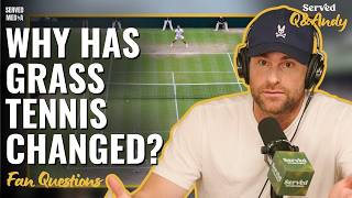 Why Do Players Double Fault More On Grass? | Q&Andy