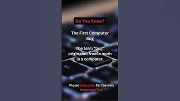 Do You Know Fact The First Computer Bug  A Moth