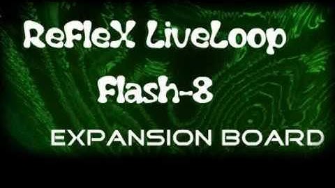 Reflex+Flash-8 Channel Slot # 4 Tutorial