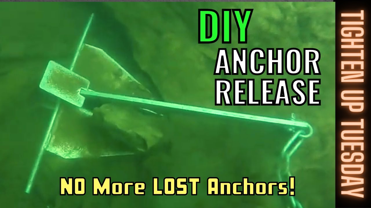 How To: Setup An Anchor Release!!  No More Lost Anchors!!!!