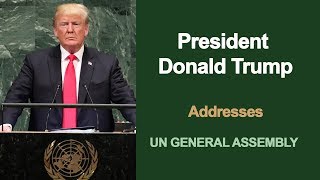 LIVE - President Trump Addresses the UN General Assembly