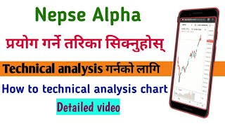 Nepse alpha chart mobile मा कसरी चलाउने?free advanced chart mobile बाट कसरी चलाउने screenshot 4