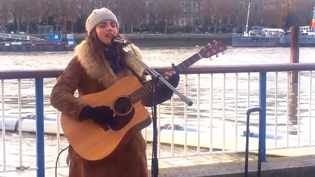 Hayley Harland singing a traditional Christmas song by Judy Garland