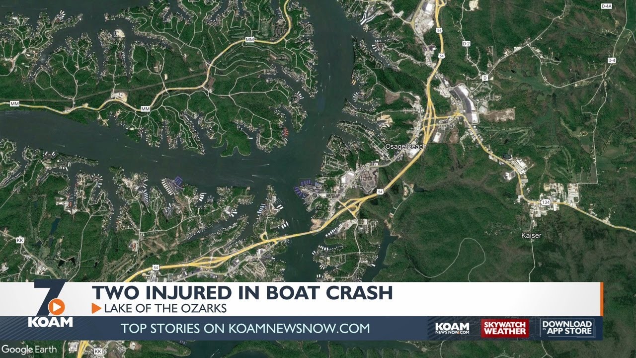 Two Injured in a boat crash - YouTube
