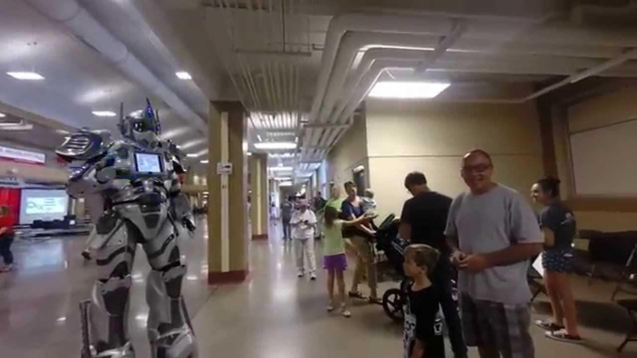 OLYMPUS THE ROBOT AT ROBOTICS REVOLUTION KNOXVILLE 2014 PART 2 3 YouTube