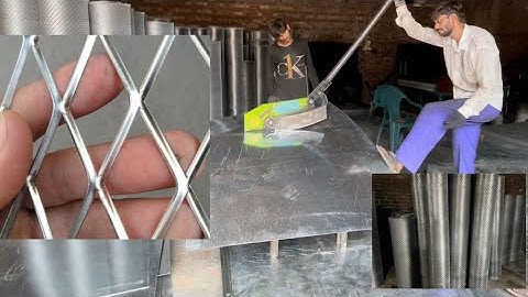 How to make iron net | Iron Fence | Making iron net in a Factory | #ironfence #rodironfence