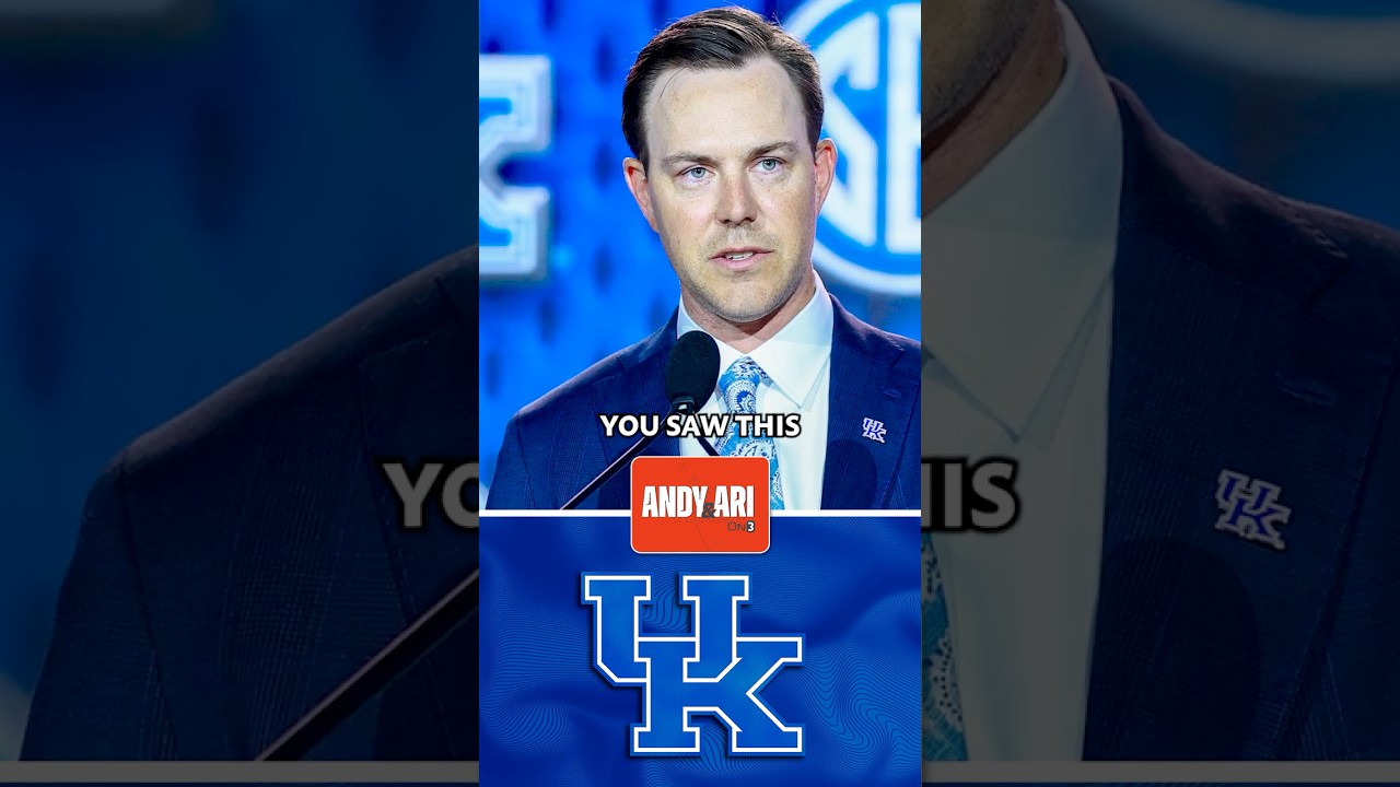 Kentucky HC Stein CALLS HIS SHOT on why Wildcats will WIN: 'Because of me' #kentuckywildcats #cfb