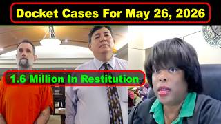 Judge Boyd's Docket From May 26th,  2026  - Vikky's Court Watch