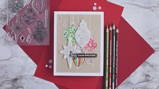 Another Ornate Ornaments Card - STAMPtember Release