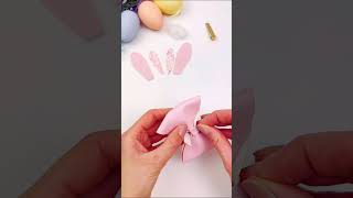 Easter Bunny Hair Bow Tutorial| Miss O Crafts