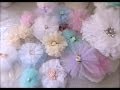 Cheap and Chic: Super Quick and Pretty Tulle Flowers