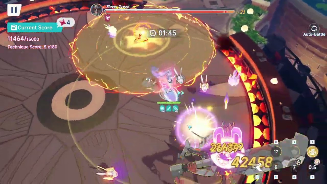 Stella Sora, Boss Blitz, 25k score, Lux Team, T0 Shia, Flavor Dread