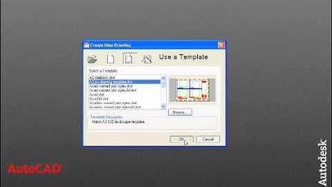 10 03. Opening a New DWG From DWT File.mov