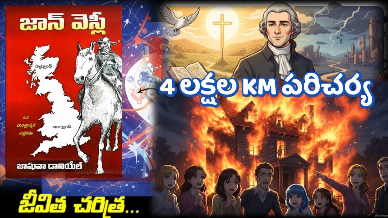 John Wesley biography in Telugu Christian Bible stories in Telugu#biblestories 
