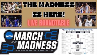 MARCH MADNESS BRACKET REACTION 🚨 Purdue Wins Big Ten & FULL NCAA Tournament Breakdown|LIVE w/guests