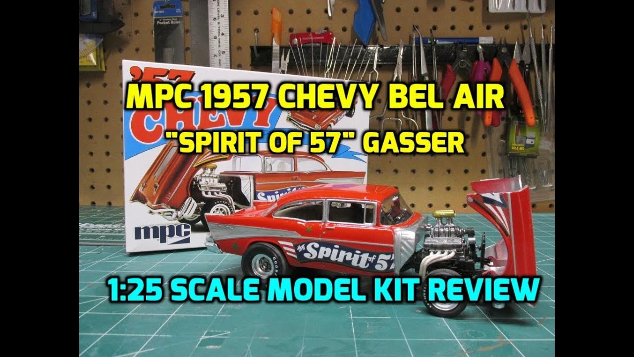MPC 904 F/S 1957 CHEVY GASSER SPIRIT OF 57 MODEL KIT