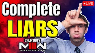 Cheaters Continue to LIE in Call of Duty MW3 | Real SBMM Content