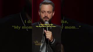 Nate Bargatze | Sixth Sense Silent Treatment #comedy #funny #standupcomedy