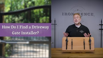 Quick Question - How Do I Find a Driveway Gate Installer?