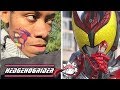 Kamen Rider Kiva Fanmade Henshin - HedgehogRider l 仮面ライダーキバ変身!