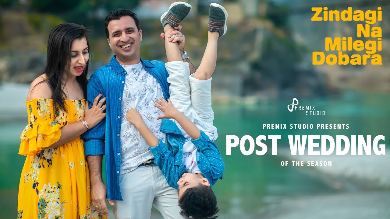 Best Post Wedding Shoot | Ashish Kanika & Arush | Suraj Ki Baahon Mein | Zindagi Na Milegi Dobara