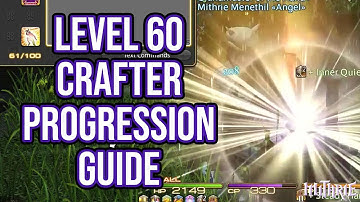 FFXIV 3.0 0701 New Level 60 Crafter Progression Guide
