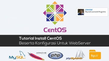 Tutorial Install Web Server Linux Centos (Apache, MySQL, phpMyAdmin) di Virtual Box
