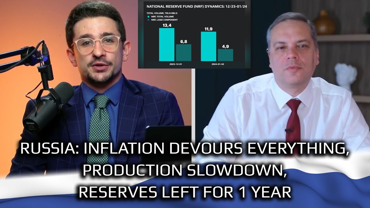 State of Russian Economy: Inflation, Production Slowdown, Dwindling Reserve Fund. by Milov & Nacke.