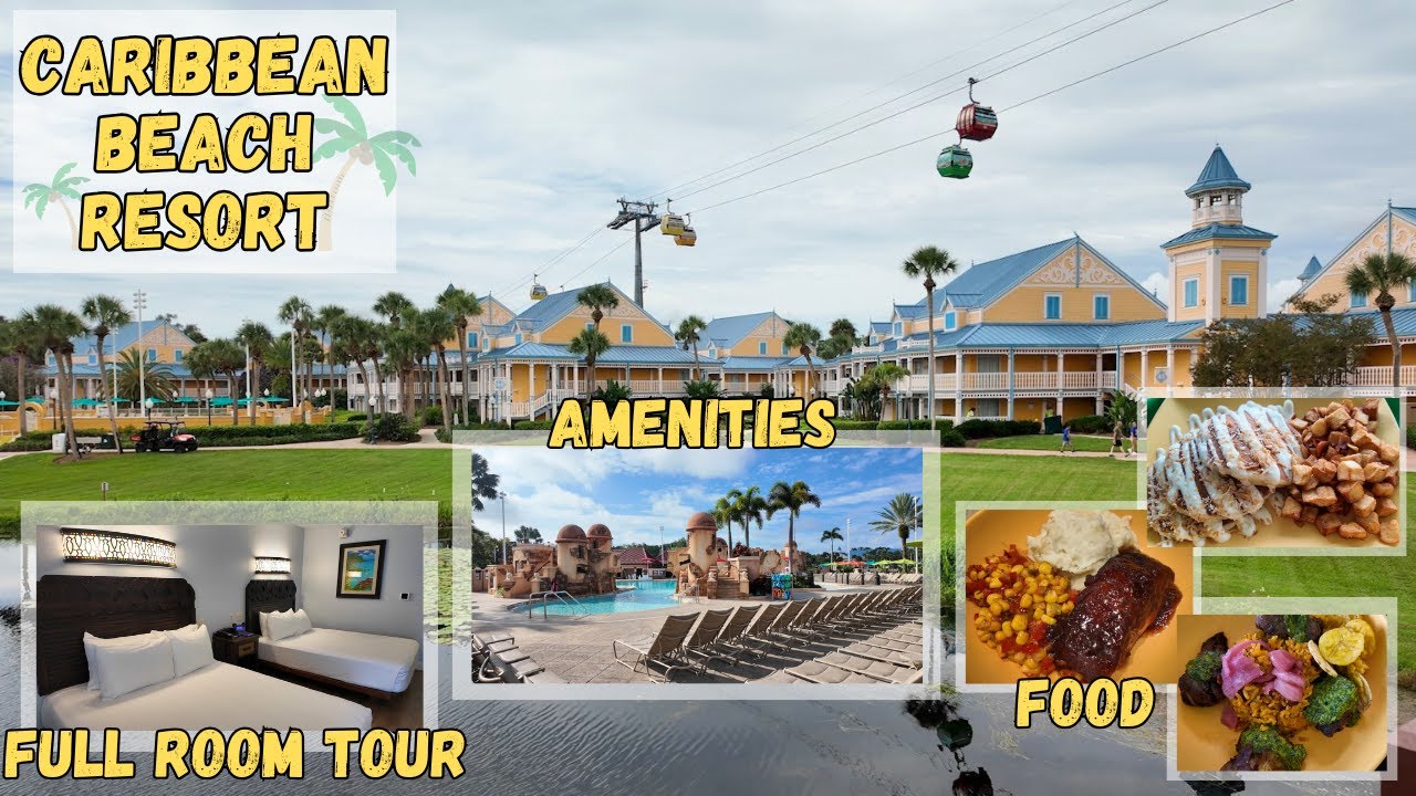 Наше пребывание в отеле Disney's Caribbean Beach Resort (Аруба), полная экскурсия по номеру, удоб...