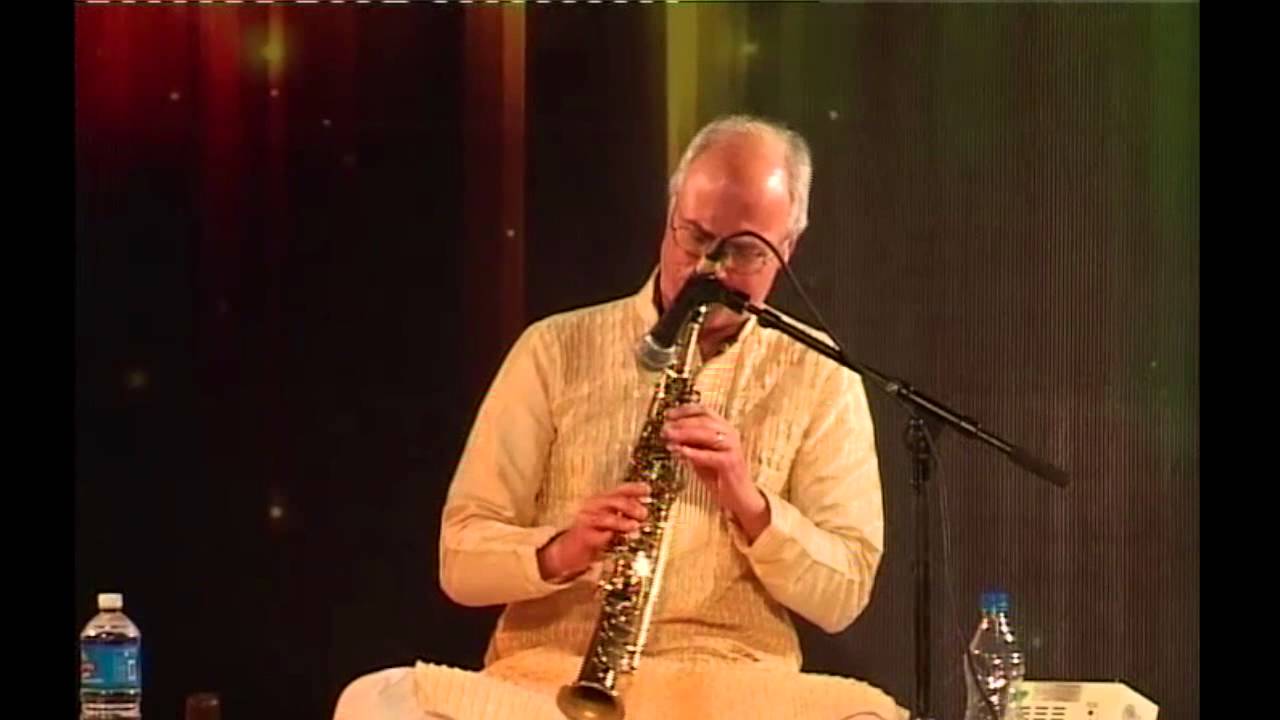 Phil Scarff, Soprano Saxophone, ICCR concert, New Delhi, Raga Shree