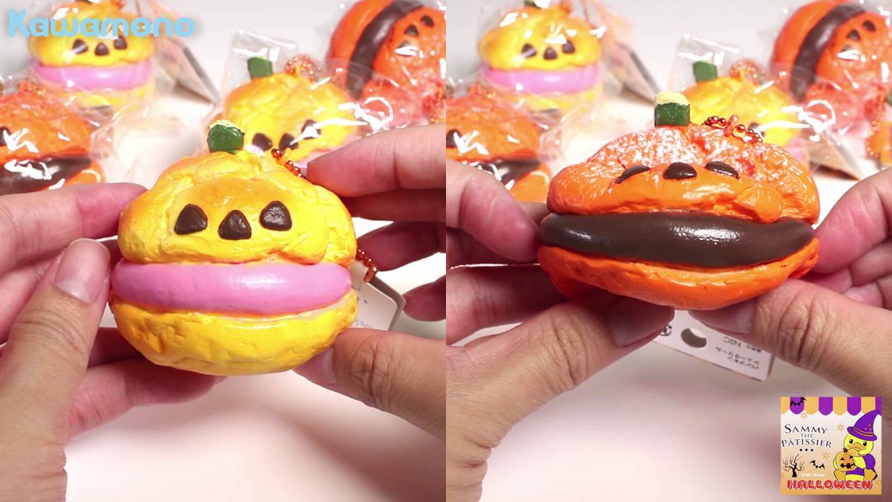 スクイーズ sammy the patissier パンプキンタルト ハロウィン RARE Sammy The Patissier HALLOWEEN 2013 Super Kawaii Squishy
