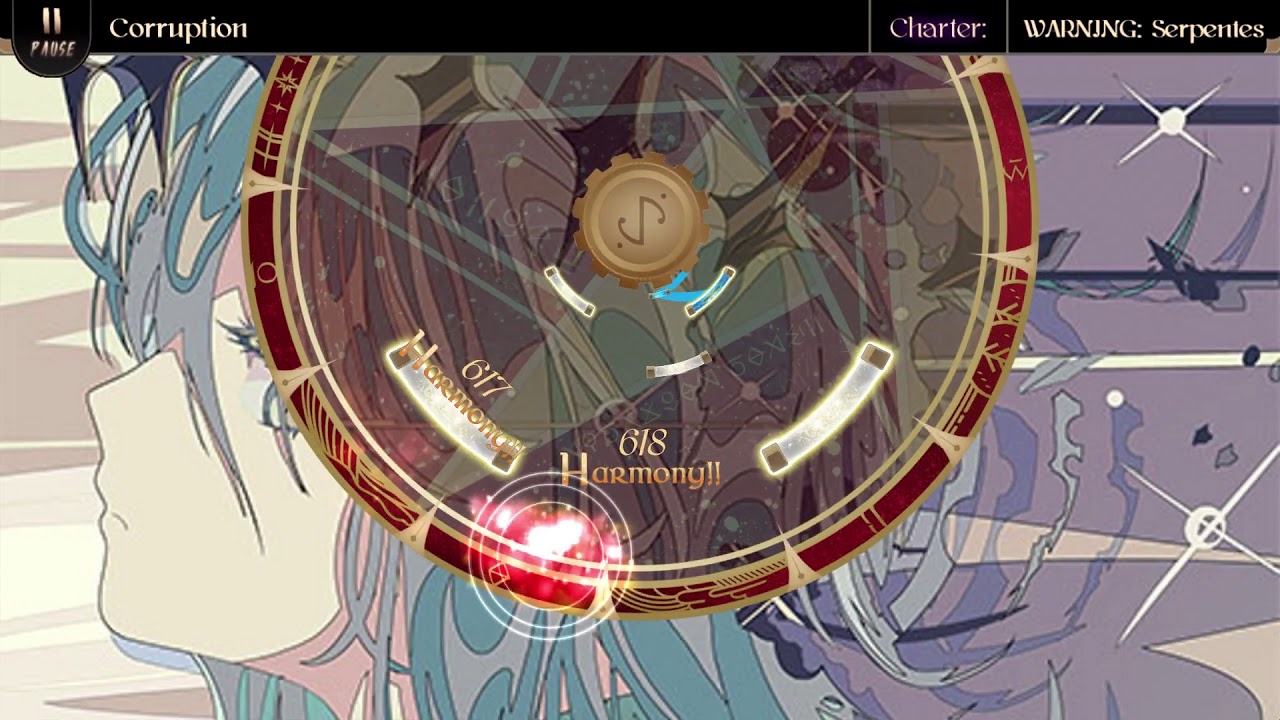 [Lanota Fanmade] Corruption (By: WARNING: Serpentes) [60 fps]