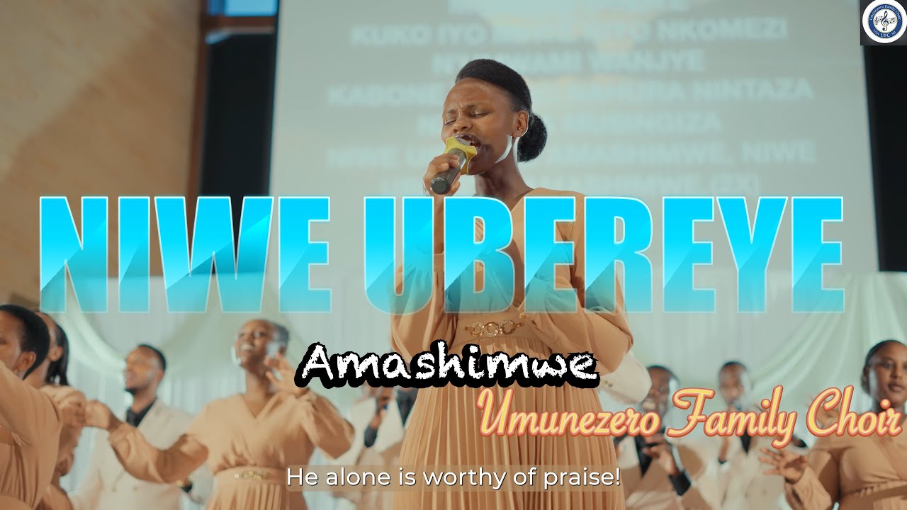Niwe Ubereye Amashimwe -Umunezero Family Choir USA (Official Video) 4K -2025