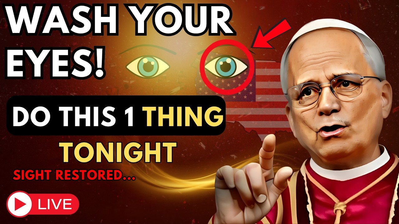 DO NOT SLEEP UNTIL YOU WASH YOUR EYES! — THE BLINDING SPIRIT DISMANTLED | Pope Leo XIV Teachings