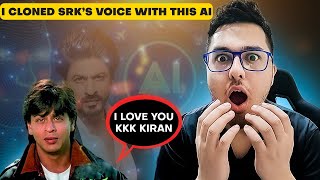 I Can Speak Like Shah Rukh Khan - Thanks to this AI 🔥