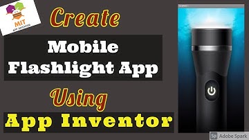 How to make flashlight app | App inventor 2 tutorial for beginners